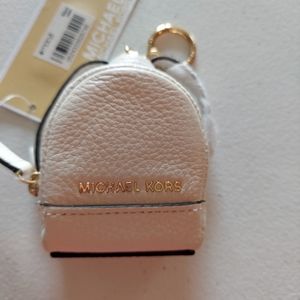 Michael Kors keychain/change purse NWT